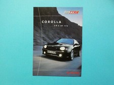 Prospekt / Katalog / Brochure - Toyota Corolla G6 S by TTE - 07/99