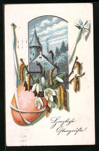 Künstler herzliche - künstler-ak,