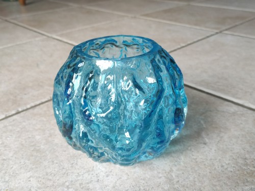 Glasvase blau ingrid glas - blau, 10