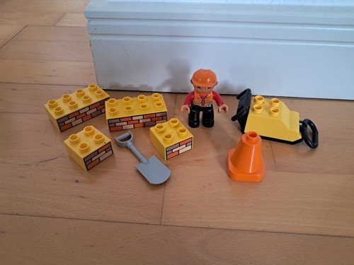 Lego duplo bauarbeiter mit - bauarbeiter,