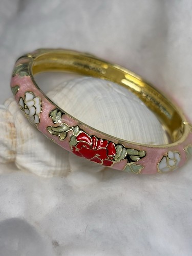 Vintage blumen armreif dezent - blumen,