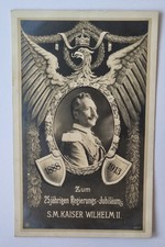 AK - Foto - S.M. Kaiser Wilhelm II zum 25.Jährigen Regierungs Jubiläum 1913