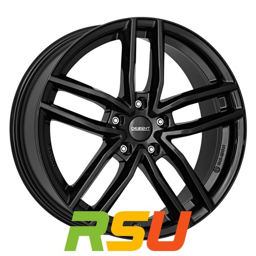 Dezent black 5x18 et53 5 - black, 7.5x18"