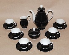 Seltenes Mokkaset schwarz