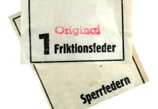 Uhren Ersatzteil: SPERR. und FRIKTIONS-FEDER verschiedene Hersteller: AUSWAHL