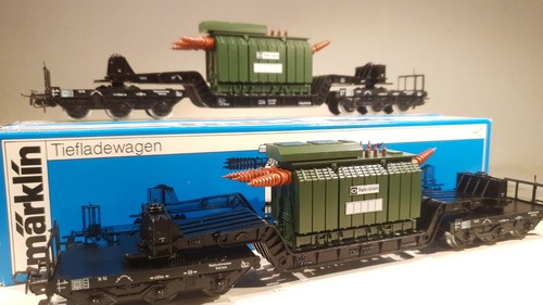 Märklin tiefladewagen 2 - märklin,