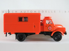 Busch 50814 Hanomag AL 28 MKW "DRK OV Berleburg / Zivilschutz" 1:87/H0 NEUOVP