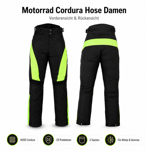 Neu damen motorradhose - damen,