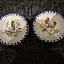 SAMMELTELLER Vögel 2 Stück