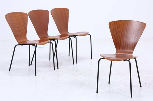 4er set teak - set,