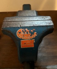 Peddinghouse Schraubstock geschmiedet Schutzbacken zerlegt/ gereinigt