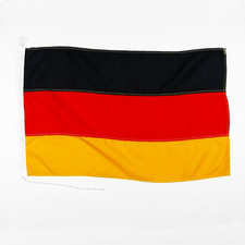 Deutschland Flagge genäht -