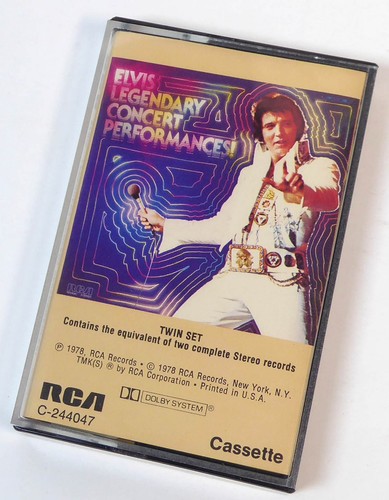 Musikkassette elvis presley - -,