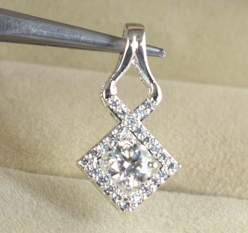 Weiß diamant solitaire - diamant, 1.05