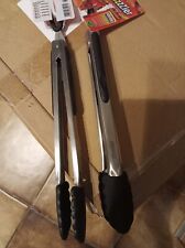 1 Bruzzler Grillzange edelstahl lang 31cm neu