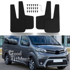 Für Toyota ProAce 4 Stück Schmutzfänger Spritzschutz Gummi Auto Vorne & Hinten