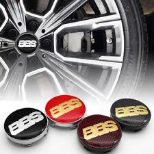 4X 60MM für BBS Alufelge Nabenkappen Nabendeckel Racing Auto Hub caps Rot