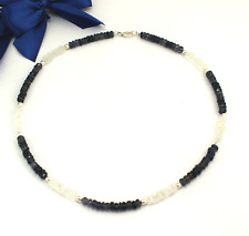 Regenbogen Mondstein Kette mit