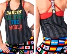 NEU ZUMBA Gr.M 'Dancing All Over The World' Tank/Top Shirt