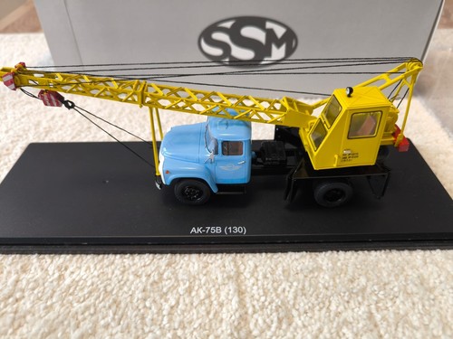 Zil 130 kran 75b ssm - zil, 1:43