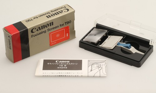 Canon einstellscheibe typ - typ, i