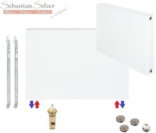 Ventilheizkörper Planheizkörper Universalheizkörper weiß Typ 21, 36 Größen