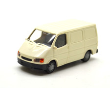 1:87 (H0) RIETZE Ford Transit Transporter - weiß