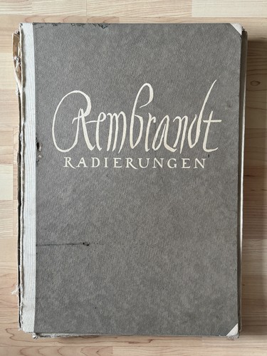 Rembrandt radierungen mappe - radierungen,