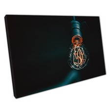 Beleuchtende Glühbirne