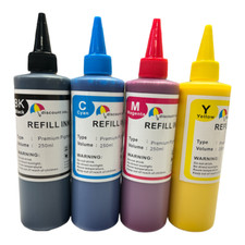 4x250ml pigment Ink Refill kit