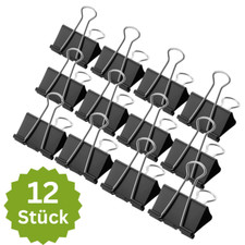 12x Foldback Klammern