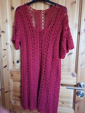 Luftiges Häkelkleid Gr. 40/42