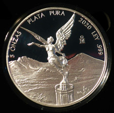 5oz Silber Libertad Proof 2020 - Siegesgöttin Mexiko -