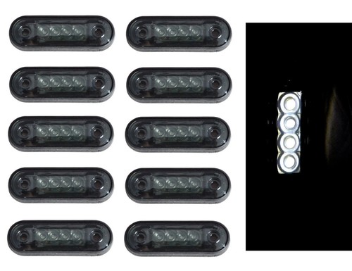 10x 24v led - 12/24v, weiß