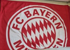 FC BAYERN MÜNCHEN große FLEECEDECKE/Wolldecke, ca. 150 x 180 cm Vereinsabzeichen