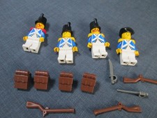 Lego  -  4 Stück  Blauröcke