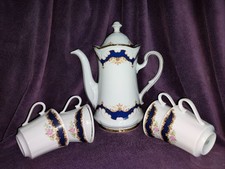 Vintage Kaffeeservice aus Porcellan, 5 Teil,  Winterling Marktleuther und Wunsie
