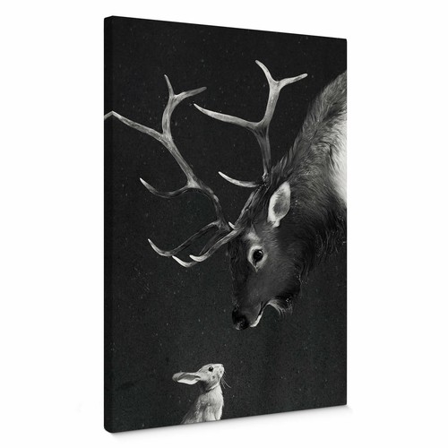 Leinwandbild graves deer and - graves,