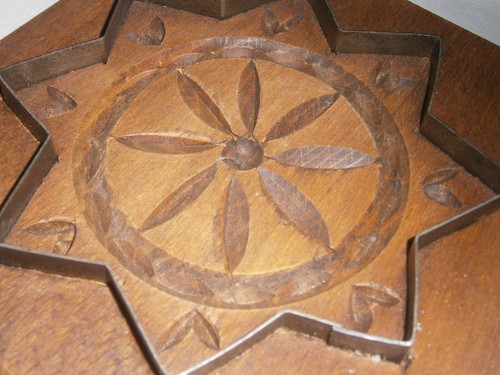 Alte stern holz printenmodel - stern,
