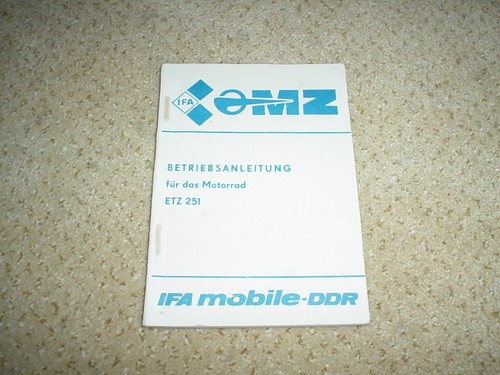 Orig etz 251 - mz,