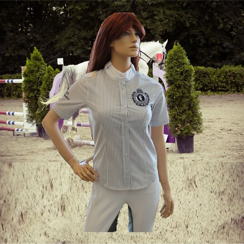 Polo damen turnier bluse - hv,