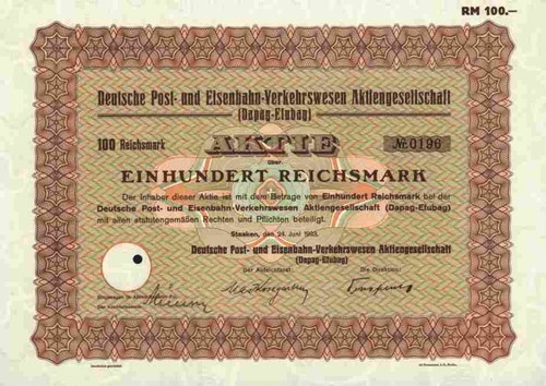 Deutsche post eisenbahn dapag - deutsche,