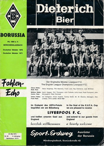 Uefa pokalfinale 1973 - pokalfinale,