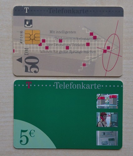 Telefonkarten telekom 50 - -,