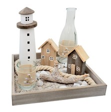 Maritimes Deko SET auf