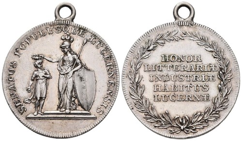 Silver medal - medal, o.j.