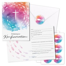15er Set Konfirmationskarten