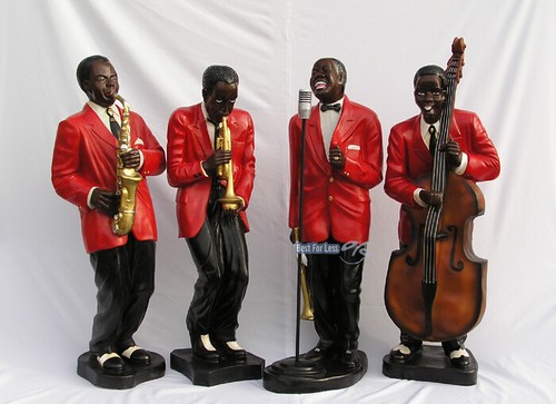 Blues swing band jazzband deko - band,