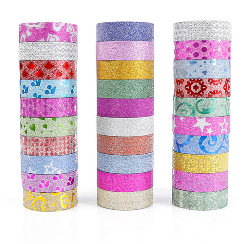 Washi tape set 15mm bunt - washi,