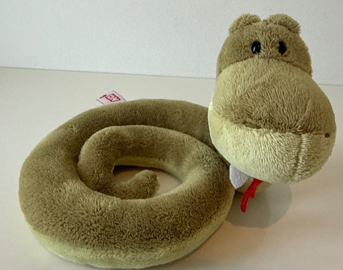Nici schlange grün - grün, stofftier